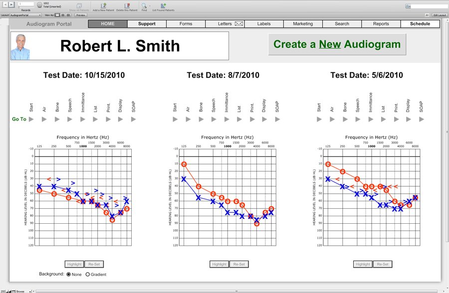 Audiogram Portal - Audiograms