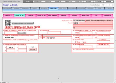 Fields 14...23 - CMS-1500 (PQRS Ready) - Financial and Billing