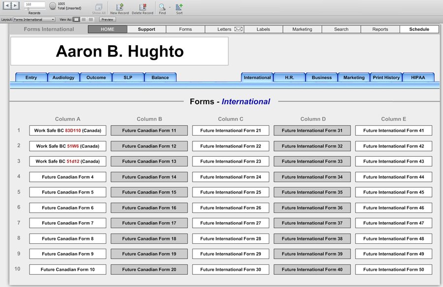 Canadian Forms - Office Forms - HearForm