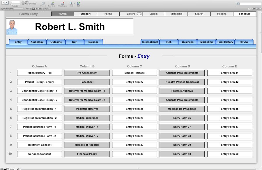 Entry Forms - Office Forms - HearForm