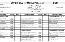 Print Superbills - Scheduling Appointments